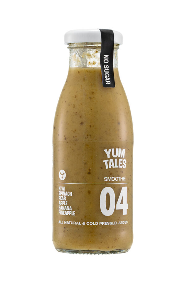 YumTales Smoothie #04 Ακτινίδιο & Σπανάκι 240ml | 6 τεμάχια YumTales Smoothie #04 Ακτινίδιο & Σπανάκι 240ml | 6 τεμάχια