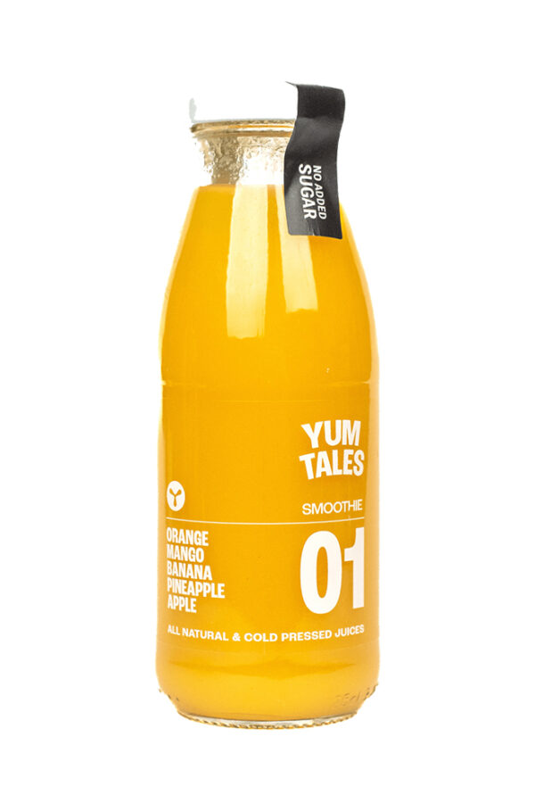 Yumtales Smoothie #01 Μάνγκο & Πορτοκάλι 240ml | 6 τεμάχια