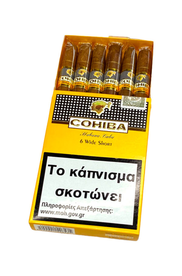 Cohiba Wide Short 6 Cigarillos | Κασετίνα 6 τεμαχίων Cohiba Wide Short 6 Cigarillos | Κασετίνα 6 τεμαχίων
