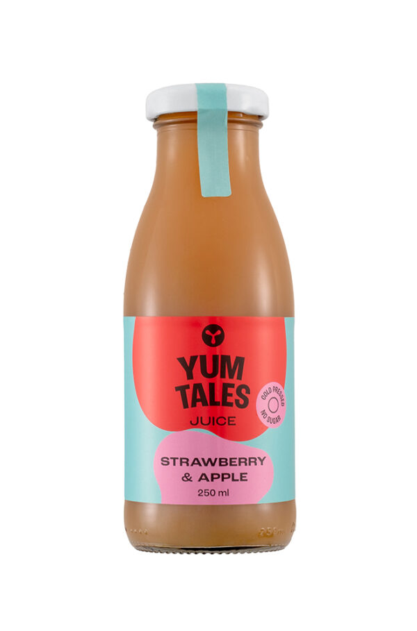 YumTales Strawberry & Apple Χυμός Φράουλα & Μήλο 250ml | 3 Τεμάχια YumTales Strawberry & Apple Χυμός Φράουλα & Μήλο 250ml | 3 Τεμάχια